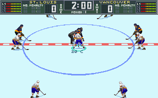 Brett Hull Hockey '95 screenshot 5 for Super Nintendo